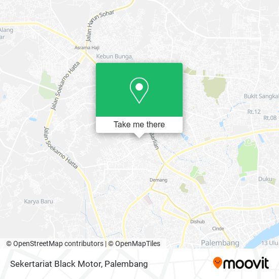 Sekertariat Black Motor map