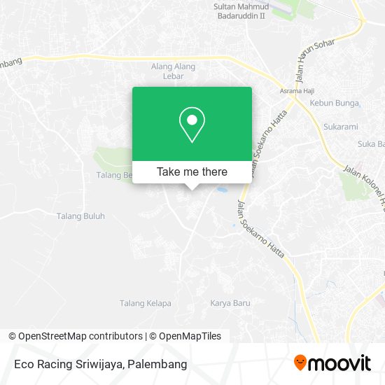 Eco Racing Sriwijaya map