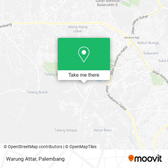 Warung Attar map