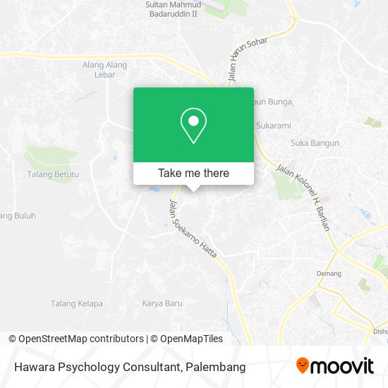 Hawara Psychology Consultant map