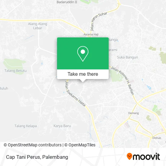 Cap Tani Perus map