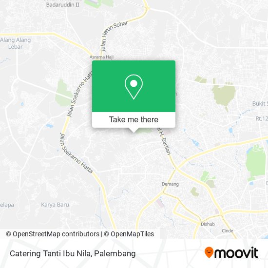 Catering Tanti Ibu Nila map