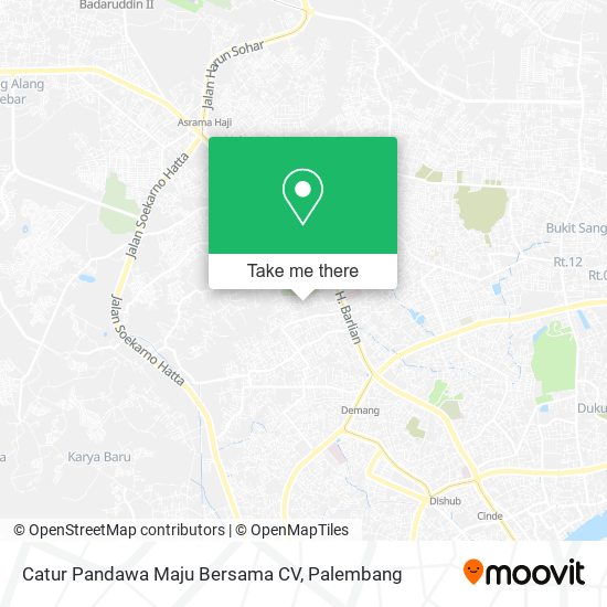 Catur Pandawa Maju Bersama CV map