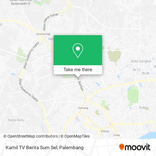 Kamil TV Berita Sum Sel map