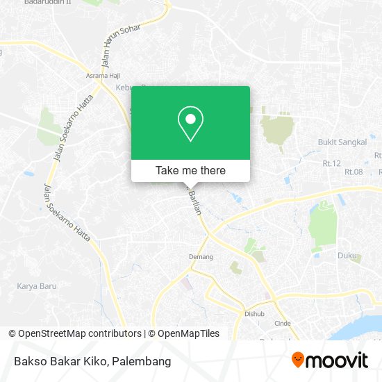 Bakso Bakar Kiko map