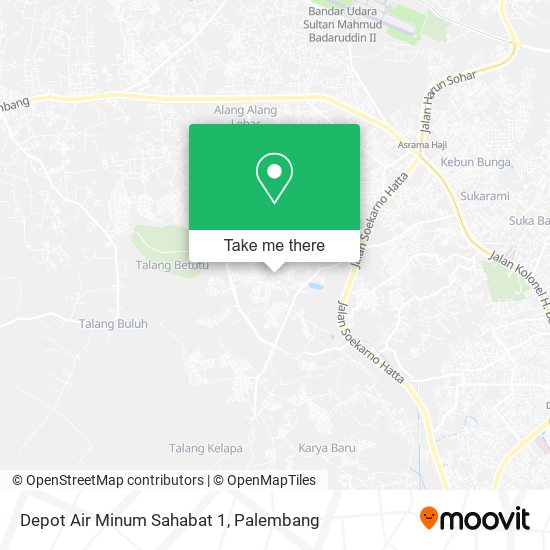 Depot Air Minum Sahabat 1 map