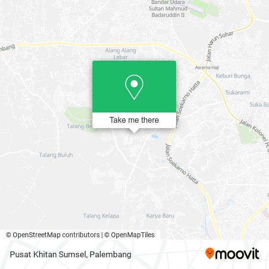 Pusat Khitan Sumsel map