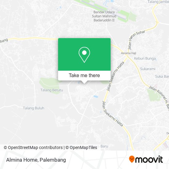 Almina Home map