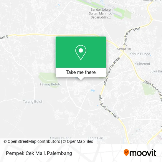 Pempek Cek Mail map