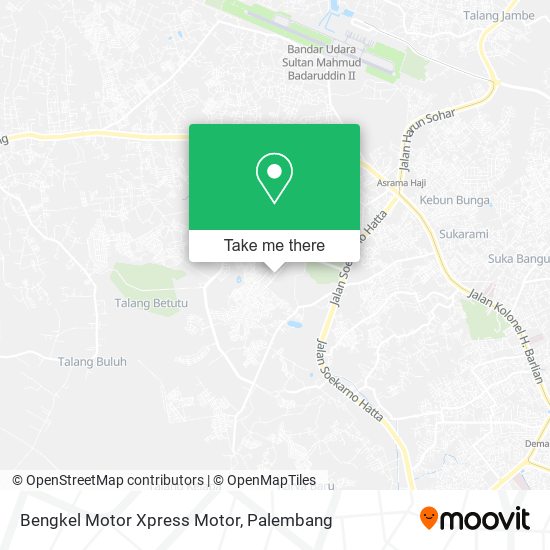 Bengkel Motor Xpress Motor map