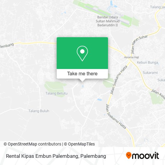 Rental Kipas Embun Palembang map