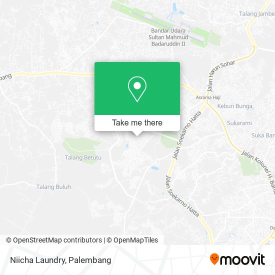 Niicha Laundry map