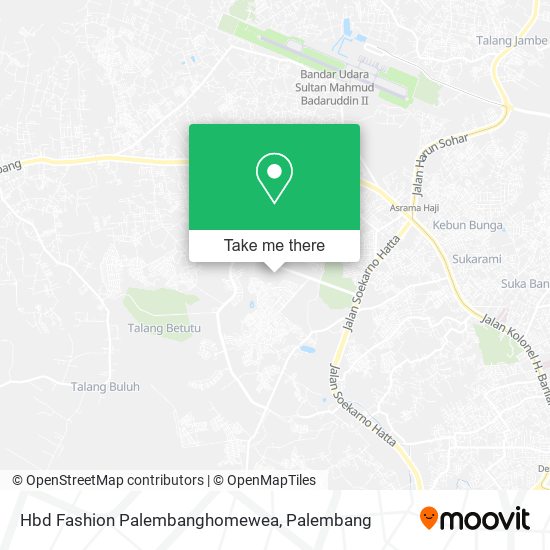 Hbd Fashion Palembanghomewea map
