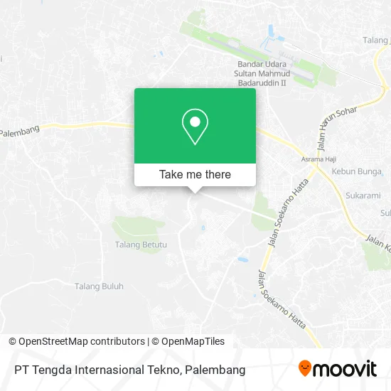 PT Tengda Internasional Tekno map