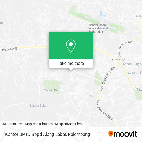 Kantor UPTD Bppd Alang Lebar map