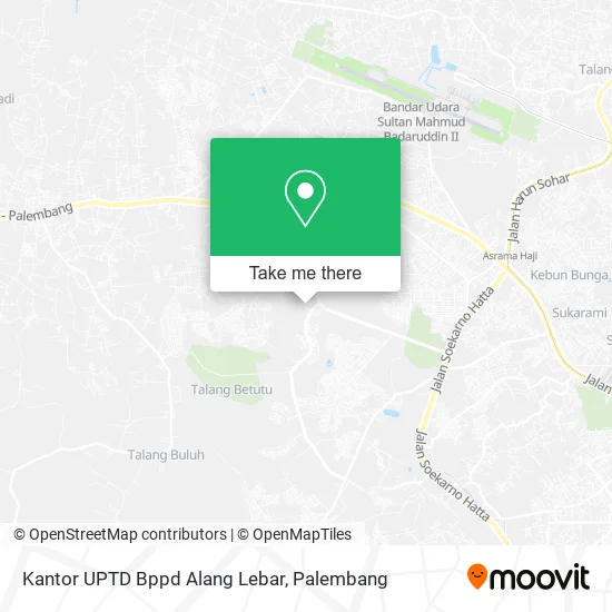 Kantor UPTD Bppd Alang Lebar map