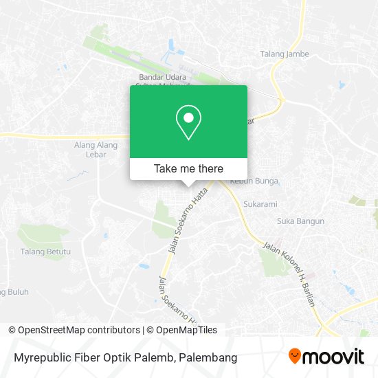 Myrepublic Fiber Optik Palemb map