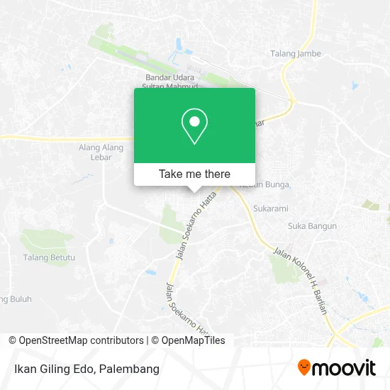 Ikan Giling Edo map