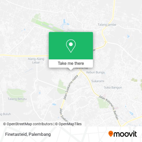 Finetasteid map