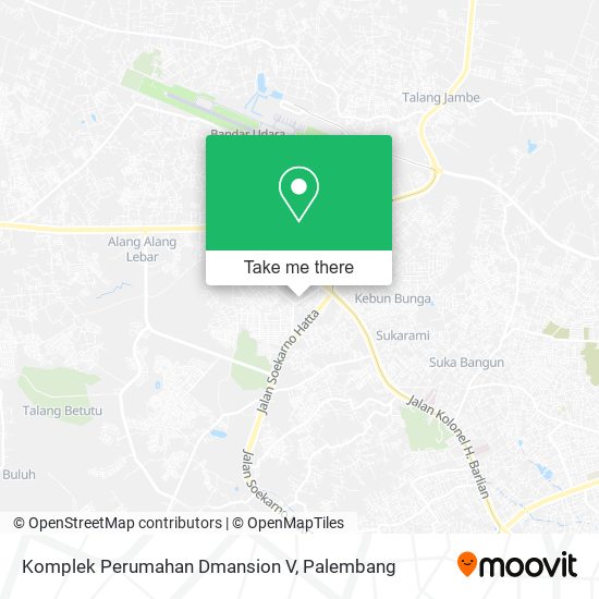 Komplek Perumahan Dmansion V map