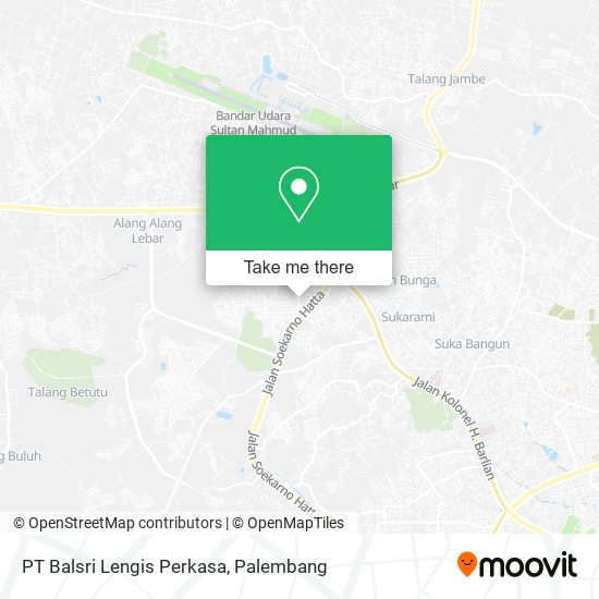 PT Balsri Lengis Perkasa map