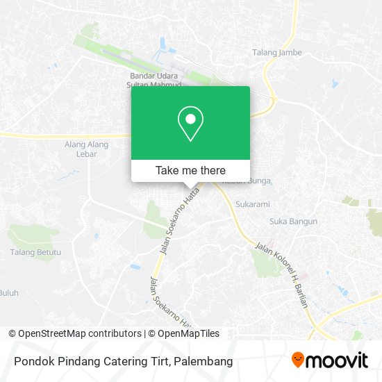 Pondok Pindang Catering Tirt map