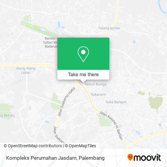 Kompleks Perumahan Jasdam map