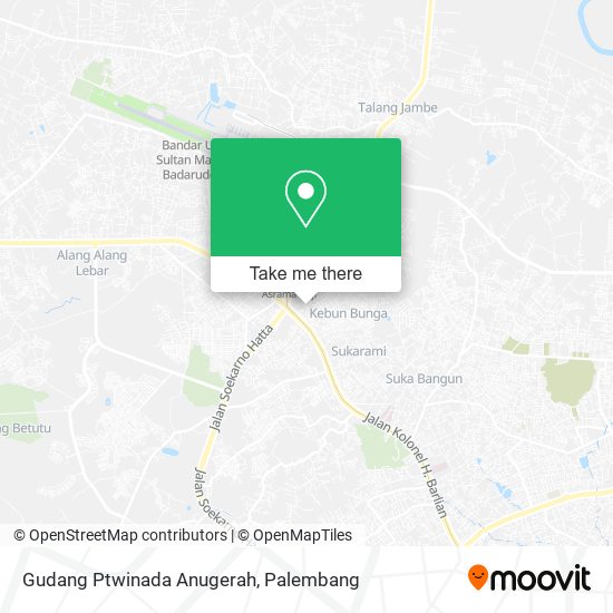 Gudang Ptwinada Anugerah map