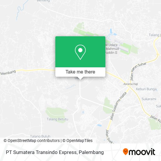 PT Sumatera Transindo Express map