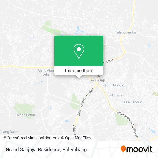 Grand Sanjaya Residence map