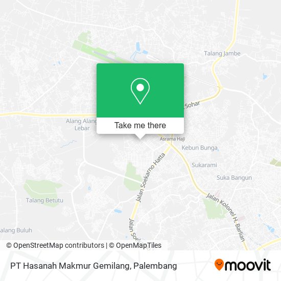 PT Hasanah Makmur Gemilang map