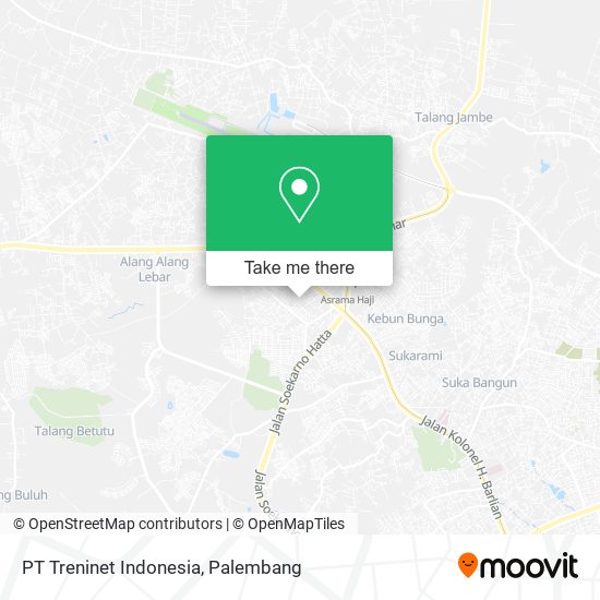 PT Treninet Indonesia map