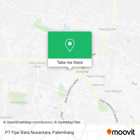 PT Fijar Bara Nusantara map