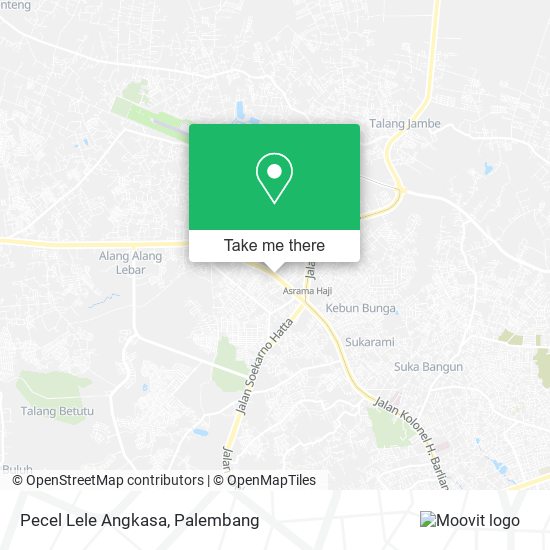 Pecel Lele Angkasa map