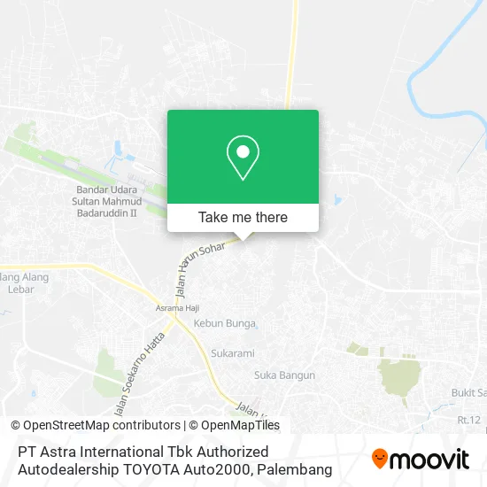 PT Astra International Tbk Authorized Autodealership TOYOTA Auto2000 map