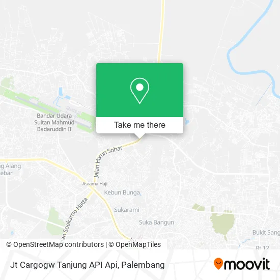 Jt Cargogw Tanjung API Api map