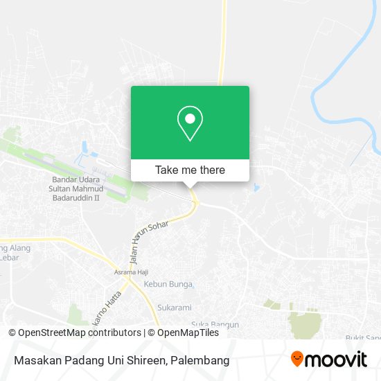 Masakan Padang Uni Shireen map