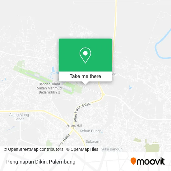Penginapan Dikin map