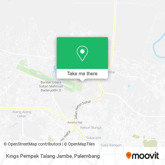 Kings Pempek Talang Jambe map