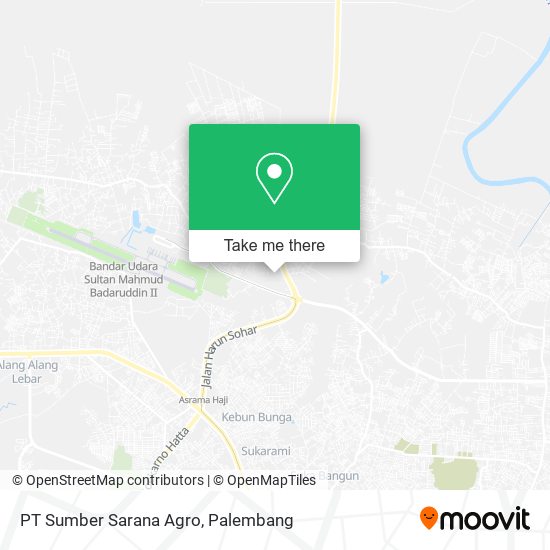 PT Sumber Sarana Agro map