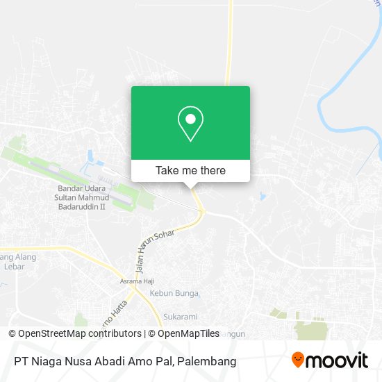 PT Niaga Nusa Abadi Amo Pal map