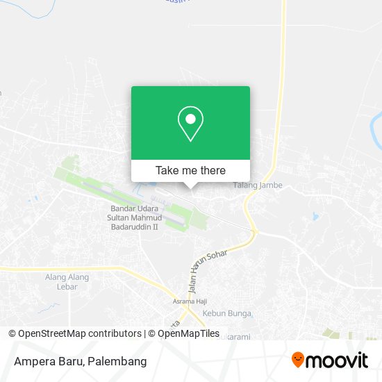 Ampera Baru map