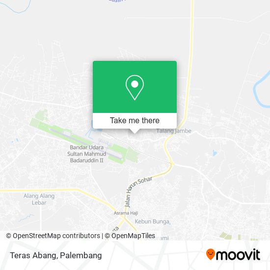 Teras Abang map