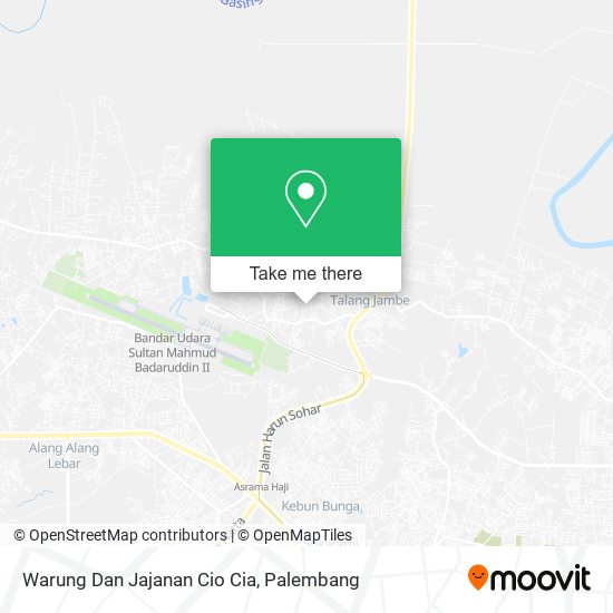 Warung Dan Jajanan Cio Cia map