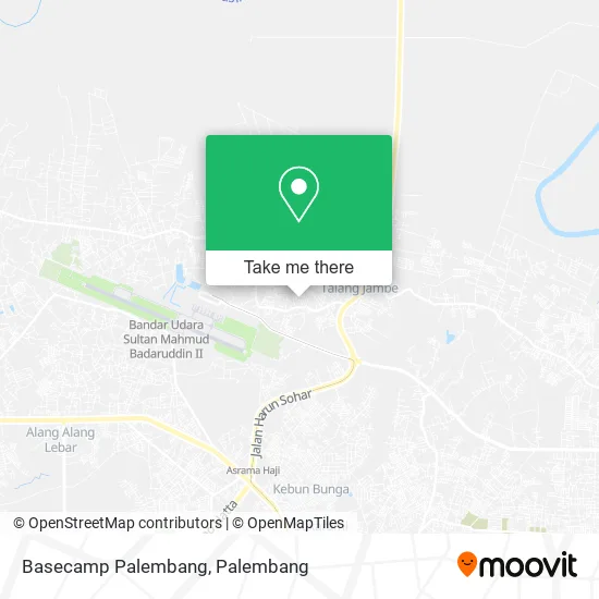 Basecamp Palembang map