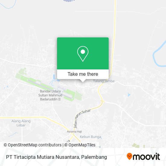 PT Tirtacipta Mutiara Nusantara map