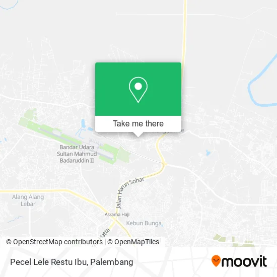 Pecel Lele Restu Ibu map