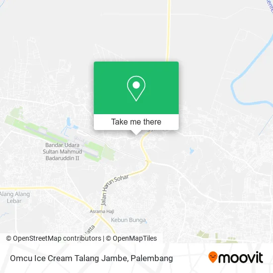 Omcu Ice Cream Talang Jambe map