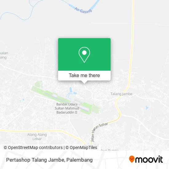 Pertashop Talang Jambe map