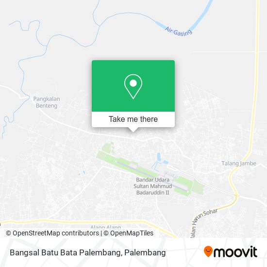 Bangsal Batu Bata Palembang map